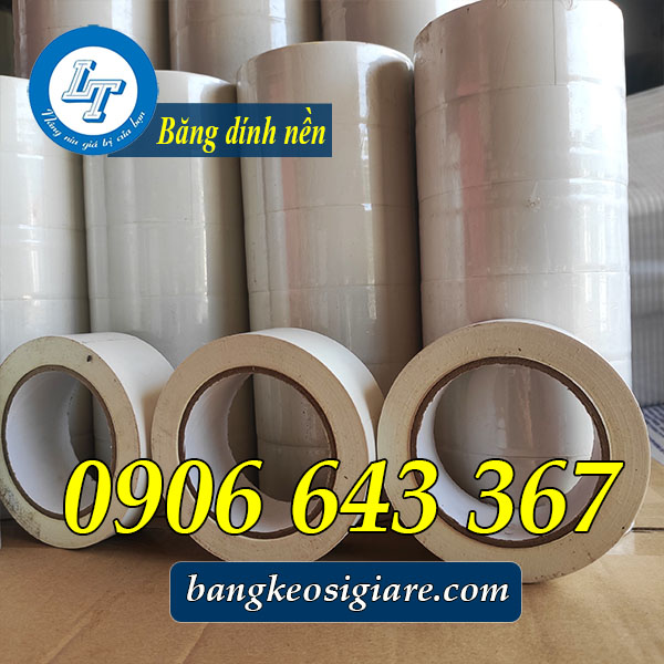 chuyên sản xuất băng dính nền nhiều màu băng dinh nền màu trắng