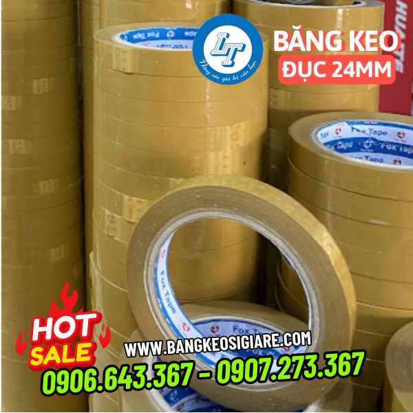 Băng keo đục 2f4  băng keo đục 24mm