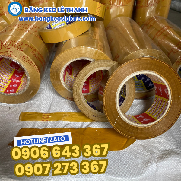 Băng keo đục màu sắc đồng đều Băng keo đục màu sắc đồng đều