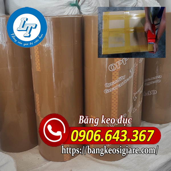 Mua sỉ băng keo đục chất lượng Băng keo đục dùng dán thùng