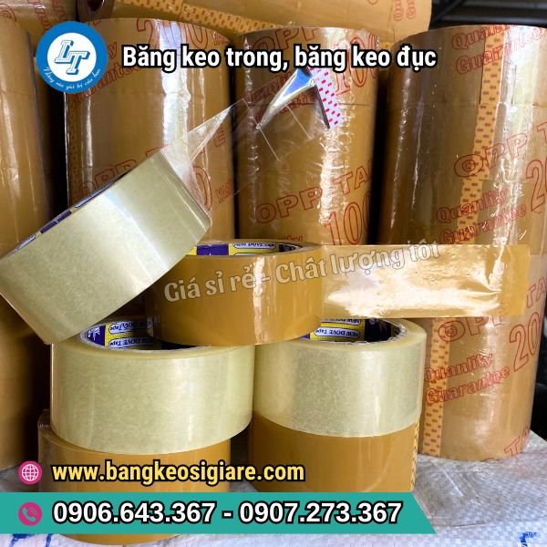 CUNG CẤP SỈ BĂNG KEO TRONG, BĂNG KEO ĐỤC CHO CÁC NHÀ XƯỞNG BĂNG KEO TRONG, BĂNG KEO ĐỤC CHO CÁC NHÀ XƯỞNG