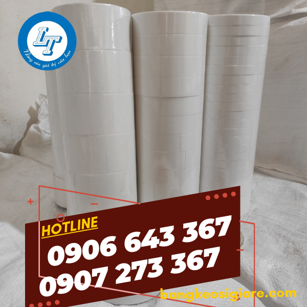 BĂNG KEO 2 MẶT DÁN GIẤY SIÊU DÍNH GIÁ RẺ BĂNG KEO 2 MẶT DÁN GIẤY SIÊU DÍNH