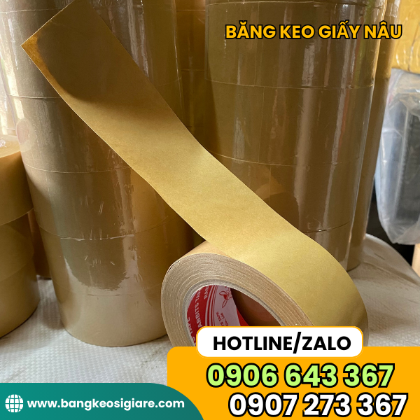 GIÁ SỈ BĂNG KEO GIẤY NÂU GIÁ SỈ BĂNG KEO GIẤY NÂU