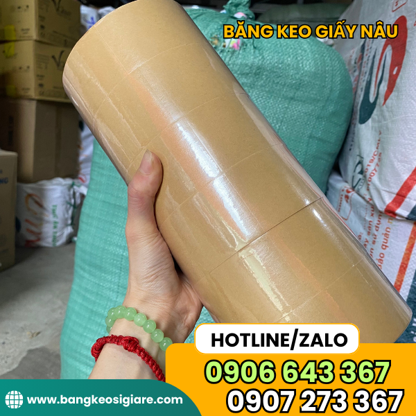 GIÁ SỈ BĂNG KEO GIẤY NÂU GIÁ SỈ BĂNG KEO GIẤY NÂU
