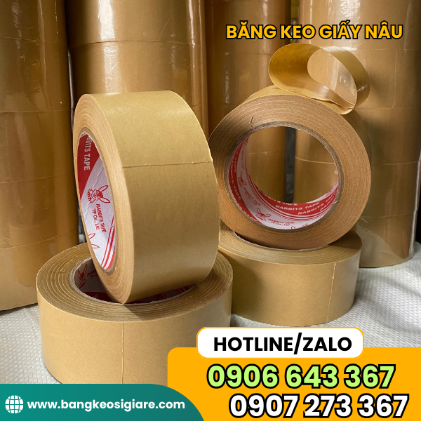 GIÁ SỈ BĂNG KEO GIẤY NÂU GIÁ SỈ BĂNG KEO GIẤY NÂU