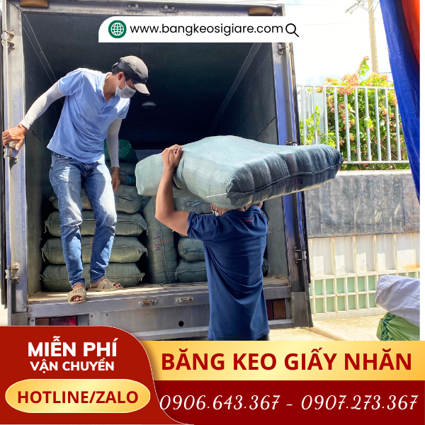 lên hàng băng keo giấy tại kho lên hàng băng keo giấy tại kho