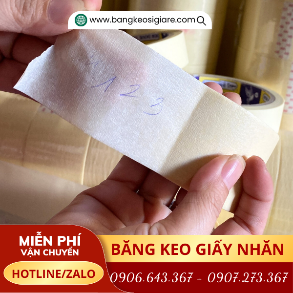 Băng keo giấy viết ghi chú dễ dàng trên bề mặt Băng keo giấy viết ghi chú dễ dàng trên bề mặt