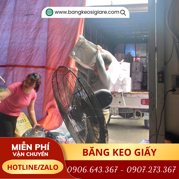 Băng keo giấy sẵn kho Băng keo giấy sẵn kho