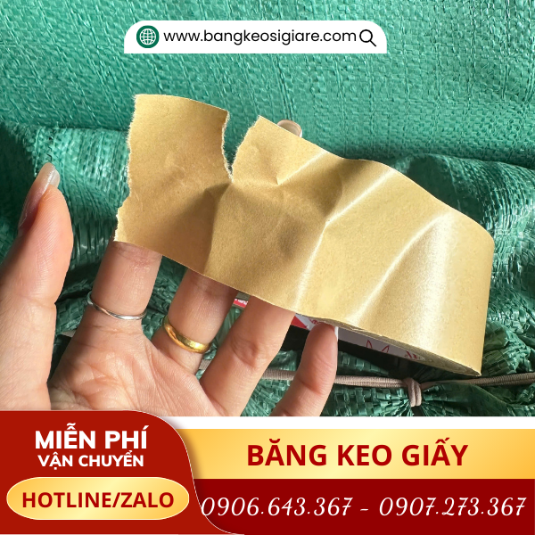 Băng keo giấy có thể xé rách bằng tay Băng keo giấy có thể xé rách bằng tay