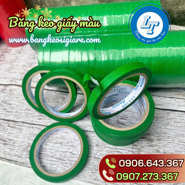 chuyên sản xuất băng keo giấy màu phân phối giá sỉ chuyên sản xuất băng keo giấy màu phân phối giá sỉ