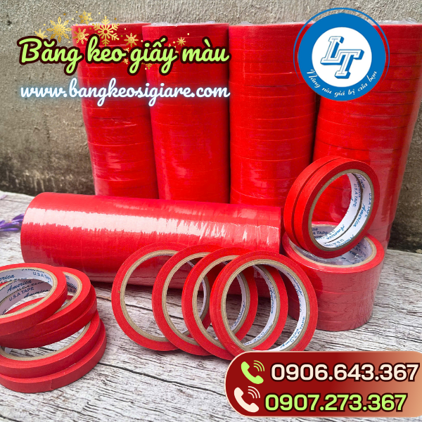 chuyên sản xuất băng keo giấy màu phân phối giá sỉ chuyên sản xuất băng keo giấy màu phân phối giá sỉ