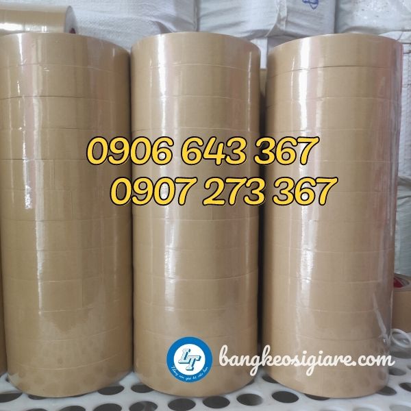 sỉ rẻ băng keo giấy da bò nhám 4f8 băng keo giấy nâu nhám