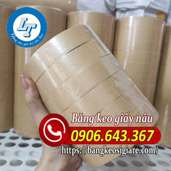 BĂNG KEO GIẤY DA BÒ TỐT NHẤT CÓ GIÁ SỈ Ở ĐÂU băng keo giấy nâu