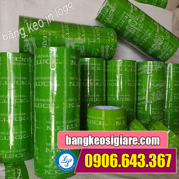 ĐỊA CHỈ IN BĂNG KEO THEO YÊU CẦU NHANH NHẤT băng keo in chữ trên nền xanh