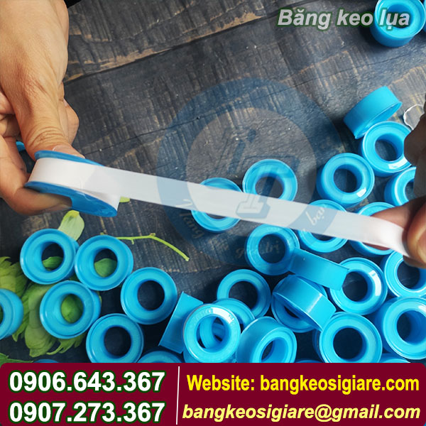 CHUYÊN BÁN SỈ BĂNG KEO LỤA, BĂNG KEO NON QUẤN ỐNG NƯỚC băng keo lụa co dãn tốt