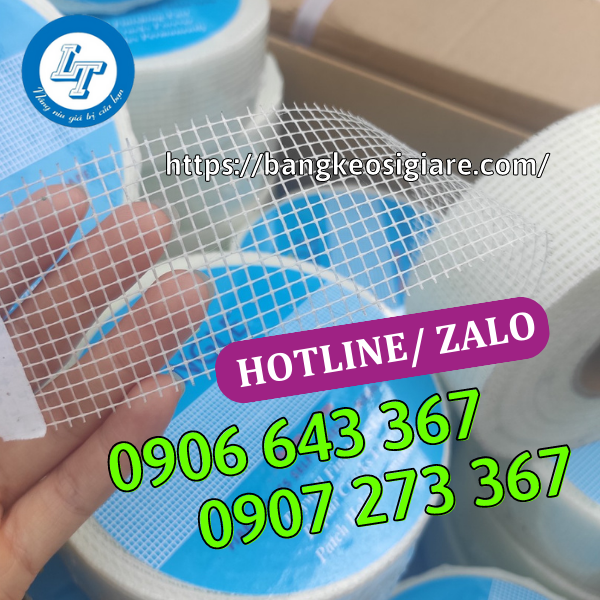 GIÁ BĂNG KEO LƯỚI THẠCH CAO RẺ NHẤT băng dính lưới thạch cao