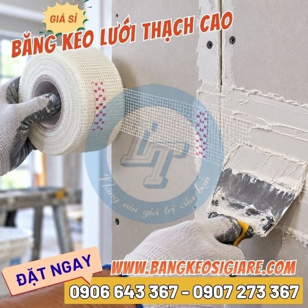 Băng keo lưới sợi thủy tinh thạch cao giá tốt Băng keo lưới sợi thủy tinh thạch cao giá tốt