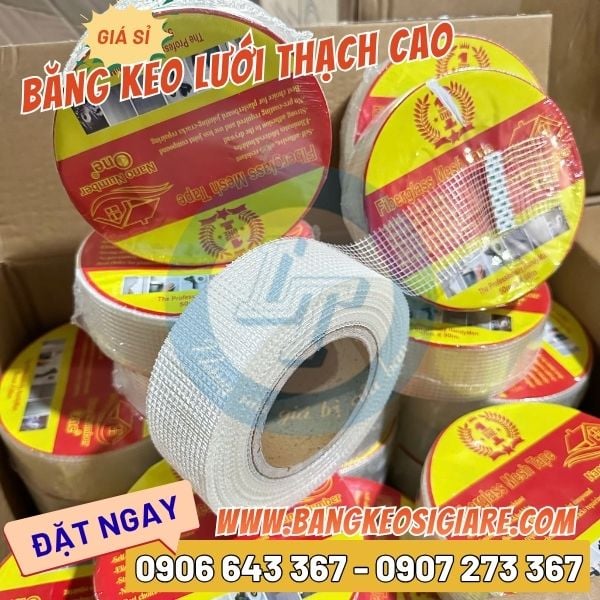Băng keo lưới sợi thủy tinh thạch cao giá tốt Băng keo lưới sợi thủy tinh thạch cao giá tốt
