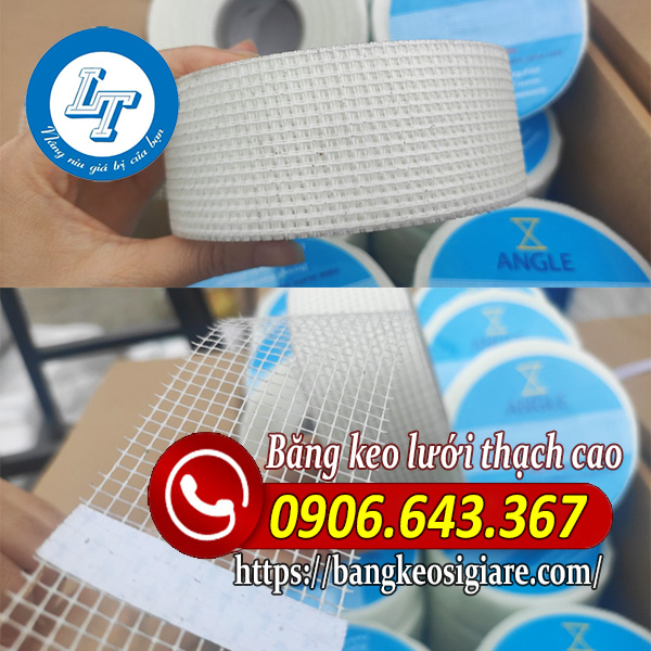 Nơi phân phối băng keo dán lưới trần thạch cao Băng keo lưới trần thạch cao