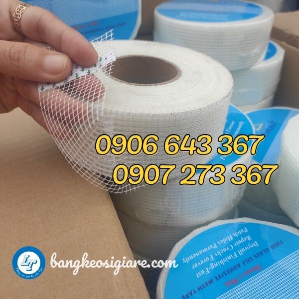 Mua giá rẻ băng keo dùng trong thi công trần thạch cao băng keo lưới thủy tinh