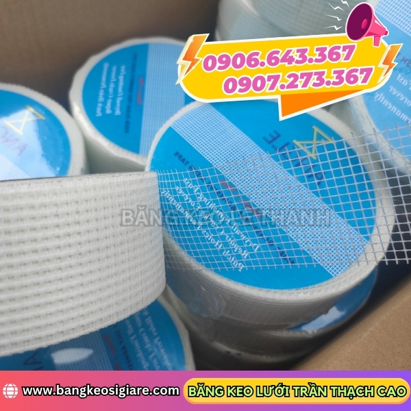 Băng keo lưới trần thạch cao chất lượng Băng keo lưới trần thạch cao chất lượng