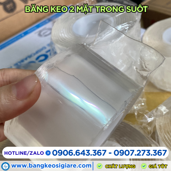 băng keo trong suốt dính 2 mặt giá sỉ băng keo trong suốt dính 2 mặt giá sỉ