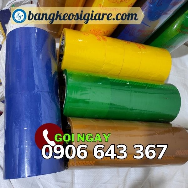 nhà phân phối băng keo màu 4F8 đủ màu băng keo mau 4f8