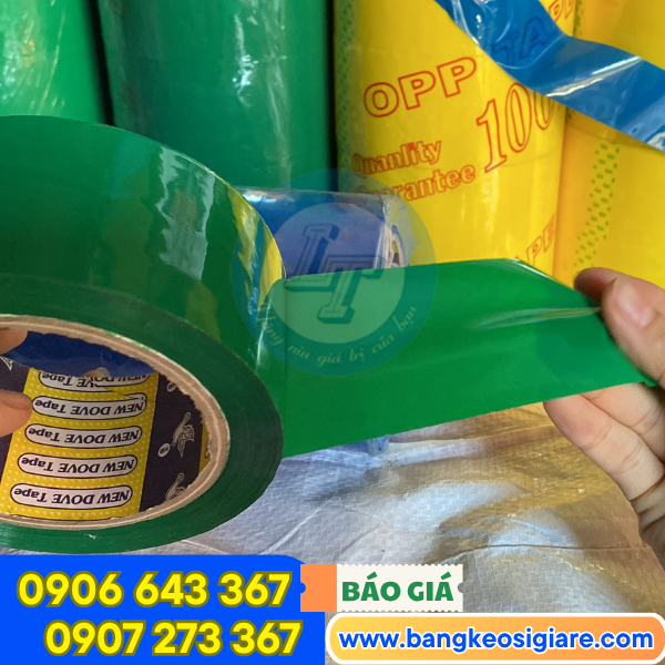 Cấu tạo băng dính màu Cấu tạo băng dính màu