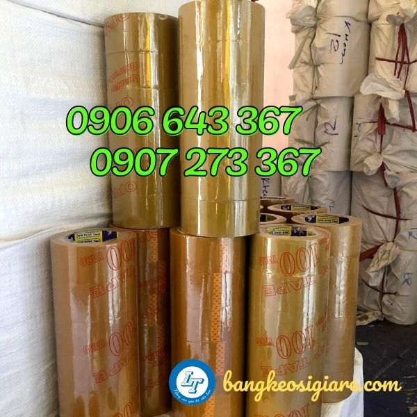 sỉ băng keo đục 100 yard, 200 yard nhiều kích thước băng keo đục