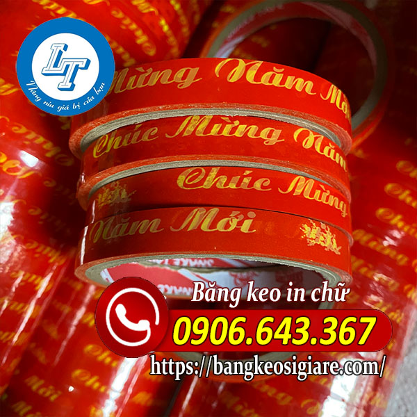 Băng keo chúc mừng năm mới Băng keo chúc mừng năm mới