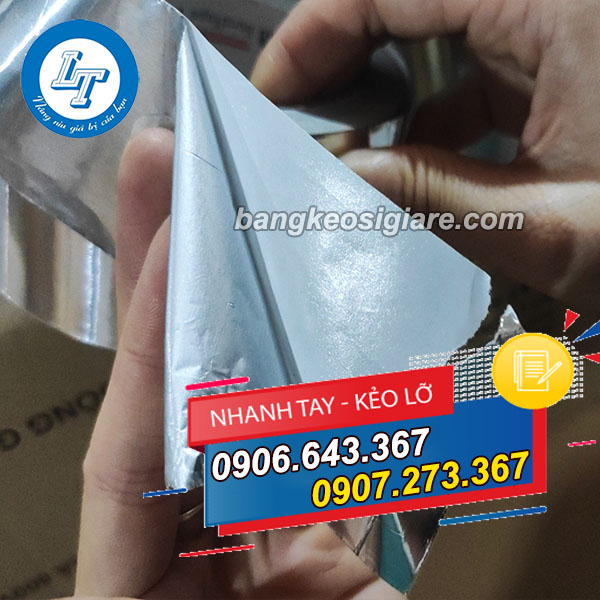 NƠI BÁN BĂNG KEO NHÔM BẠC TẠI TPHCM BĂNG KEO NHÔM BẠC TẠI TPHCM