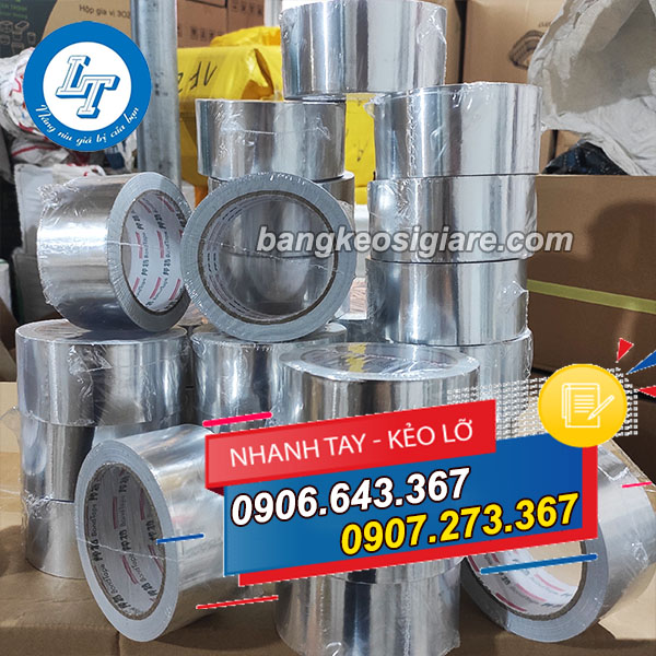NƠI BÁN BĂNG KEO NHÔM BẠC TẠI TPHCM BĂNG KEO NHÔM BẠC TẠI TPHCM
