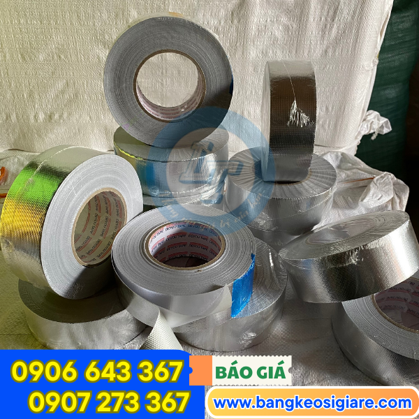 Băng keo nhôm sợi thủy tinh chất lượng Băng keo nhôm sợi thủy tinh chất lượng