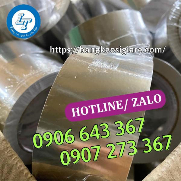 BĂNG DÍNH NHÔM CHỊU NHIỆT GIÁ RẺ NÊN MUA băng keo nhôm chịu nhiệt