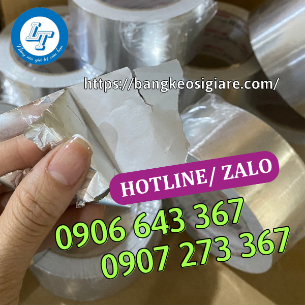 BĂNG DÍNH NHÔM CHỊU NHIỆT GIÁ RẺ NÊN MUA băng keo nhôm
