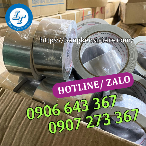 BĂNG DÍNH NHÔM CHỊU NHIỆT GIÁ RẺ NÊN MUA băng dính nhôm