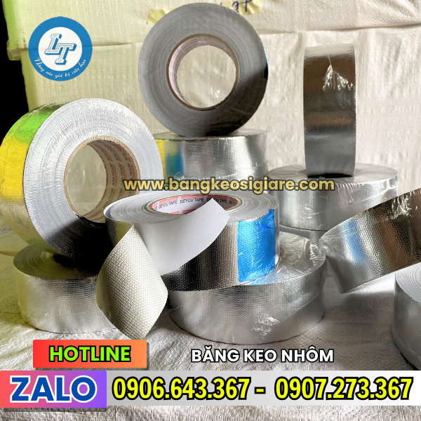 MUA GIÁ RẺ BĂNG KEO NHÔM CHẤT LƯỢNG BĂNG KEO NHÔM SỢI THỦY TINH CHẤT LƯỢNG