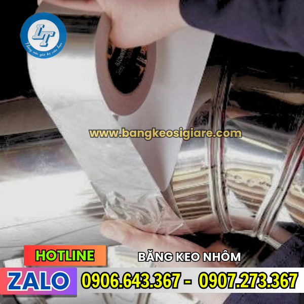 MUA GIÁ RẺ BĂNG KEO NHÔM CHẤT LƯỢNG ứng dụng băng keo nhôm