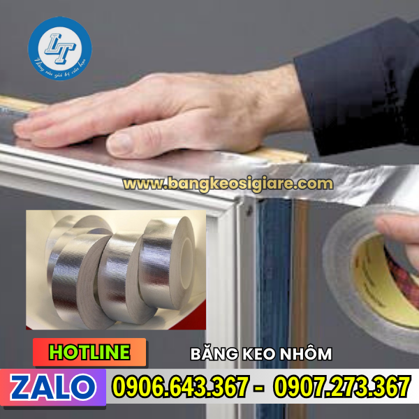 MUA GIÁ RẺ BĂNG KEO NHÔM CHẤT LƯỢNG băng keo nhôm dán kín khe hở