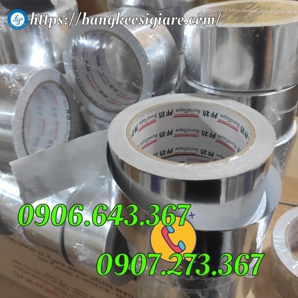nơi cung cấp sỉ băng dính nhôm chịu nhiệt băng keo nhôm giá sỉ