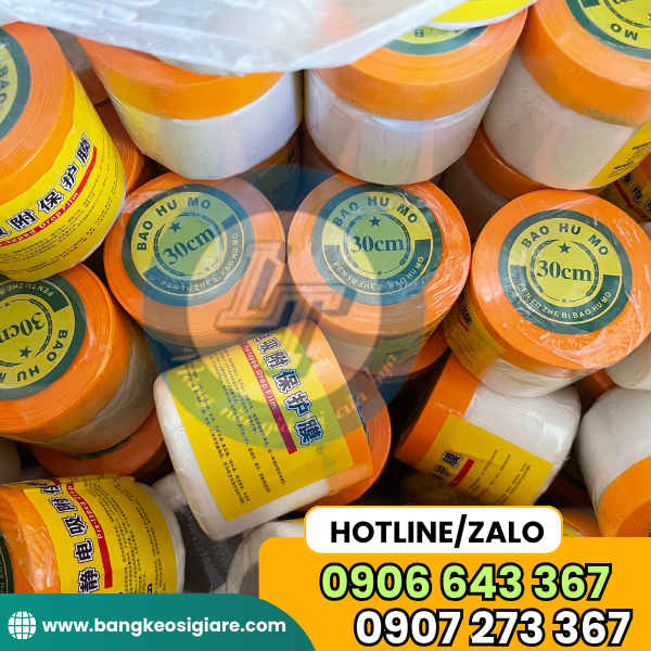 PHÂN PHỐI SỈ BĂNG KEO NILON CHE SƠN, CHE BỤI CÓ KEO DÍNH 1 ĐẦU PHÂN PHỐI SỈ BĂNG KEO NILON CHE SƠN, CHE BỤI CÓ KEO DÍNH 1 ĐẦU