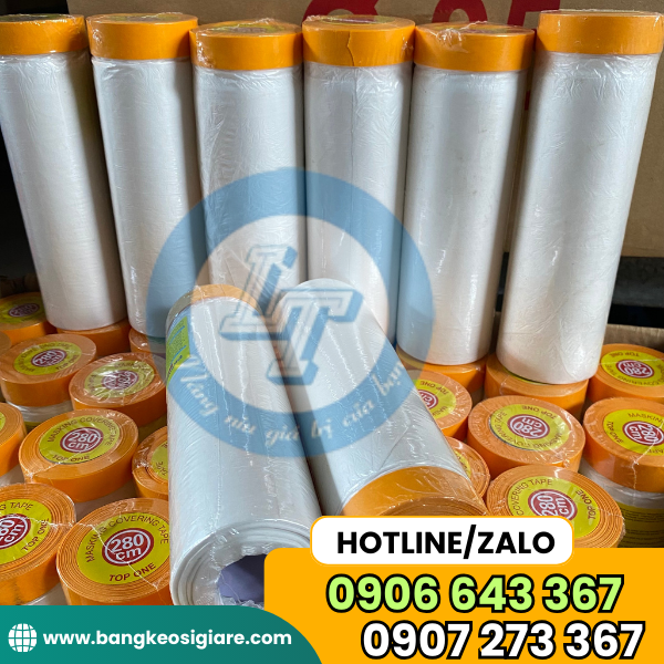 PHÂN PHỐI SỈ BĂNG KEO NILON CHE SƠN, CHE BỤI CÓ KEO DÍNH 1 ĐẦU PHÂN PHỐI SỈ BĂNG KEO NILON CHE SƠN, CHE BỤI CÓ KEO DÍNH 1 ĐẦU