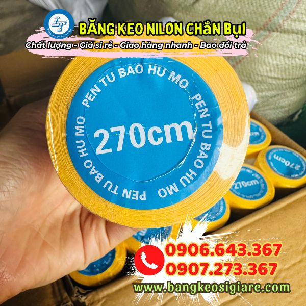 giá sỉ rẻ băng keo nilon che sơn cho đại lý băng keo nilon che sơn chắn bụi 270cm