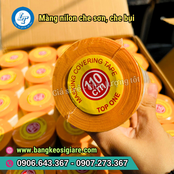 MÀNG NILON CHE BỤI ĐA NĂNG, CHE SƠN GIÁ SỈ MÀNG NILON CHE BỤI CHE SƠN 110CM