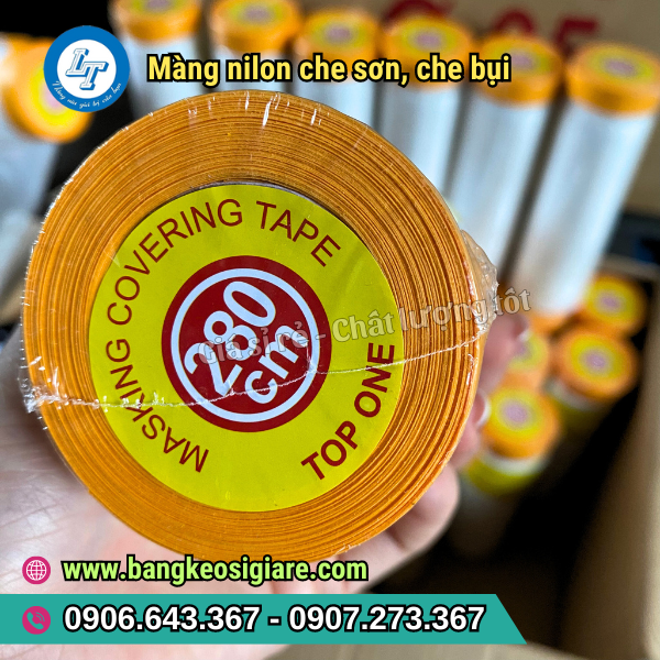 MÀNG NILON CHE BỤI ĐA NĂNG, CHE SƠN GIÁ SỈ MÀNG NILON CHE BỤI CHE SƠN 280CM