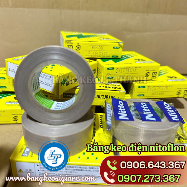 Băng keo điện nitoflon nhỏ gọn, tiện lợi Băng keo điện nitoflon nhỏ gọn, tiện lợi
