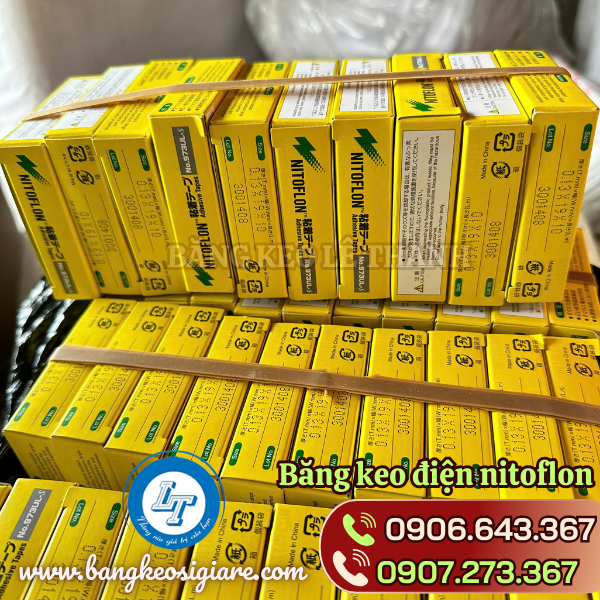 Băng keo điện nitoflon chất lượng, hàng chính hãng Băng keo điện nitoflon chất lượng, hàng chính hãng