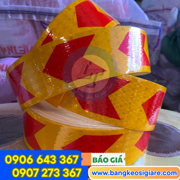 Băng keo phản quang mũi tên Băng keo phản quang mũi tên