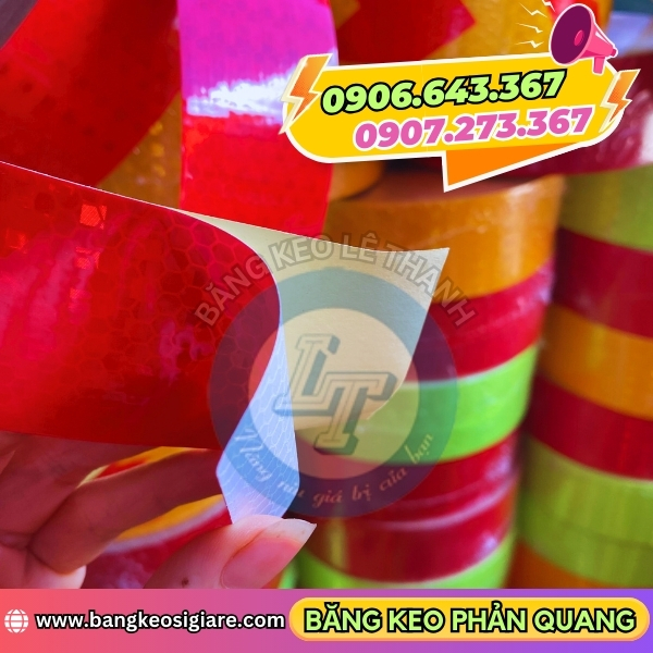Băng keo phản quang giá tốt nhất của năm Lớp keo dính của băng keo phản quang