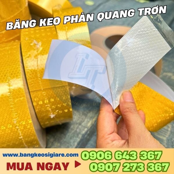 Băng keo phản quang trơn giá sỉ dán xe ban đêm Băng keo phản quang trơn giá sỉ dán xe ban đêm